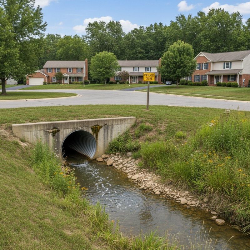 Driveway Culvert Installation
