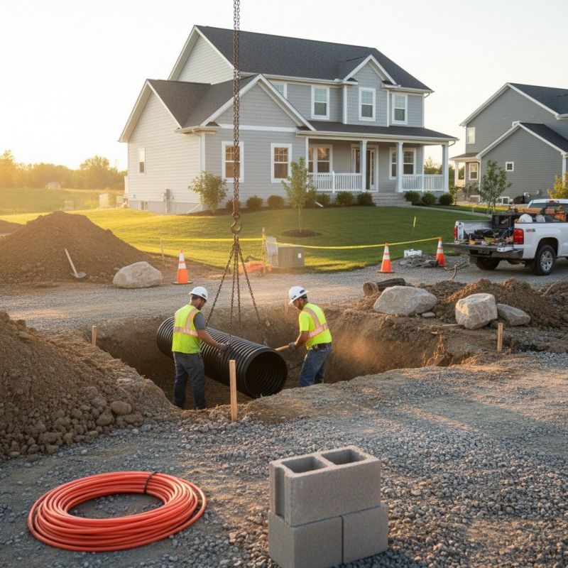 Driveway Culvert Installation