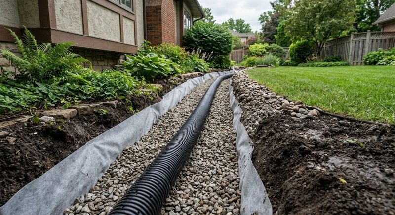 French Drain Replacement in Tuscaloosa, AL