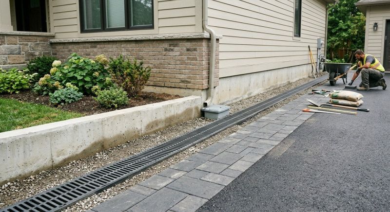 Water Drainage Installation in Birmingham, AL
